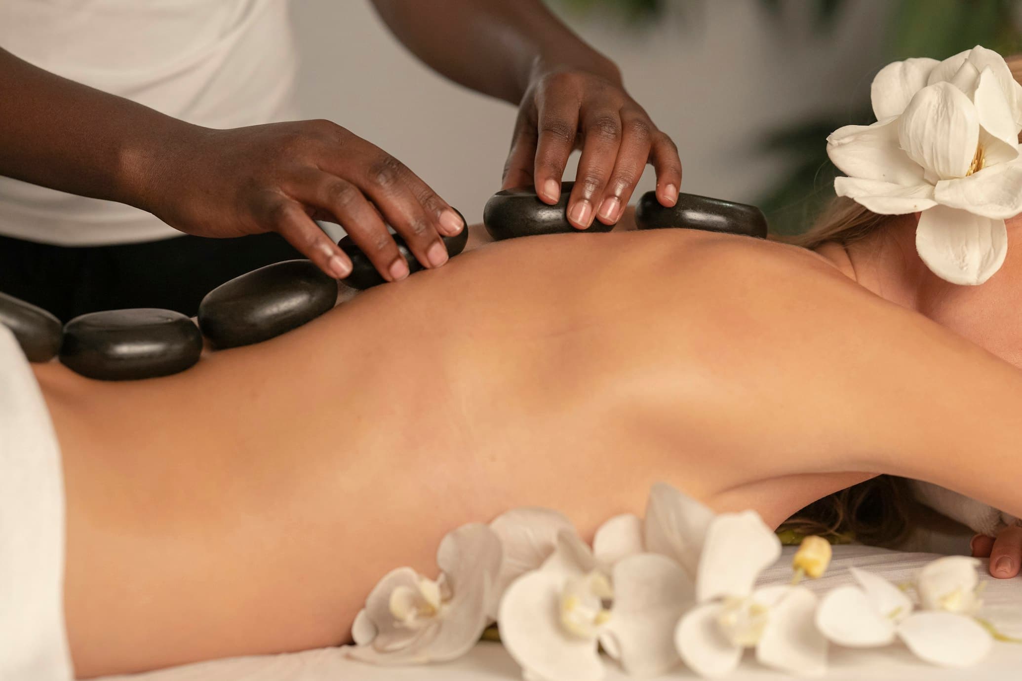 Serene wellness environment